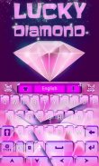 Lucky Diamond GO Keyboard screenshot 6