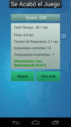 Juego de Geografía - Capitales screenshot 3