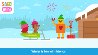 Sago Mini Snow Day Surprise screenshot 4