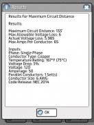 Prysmian Group Voltage Drop screenshot 1