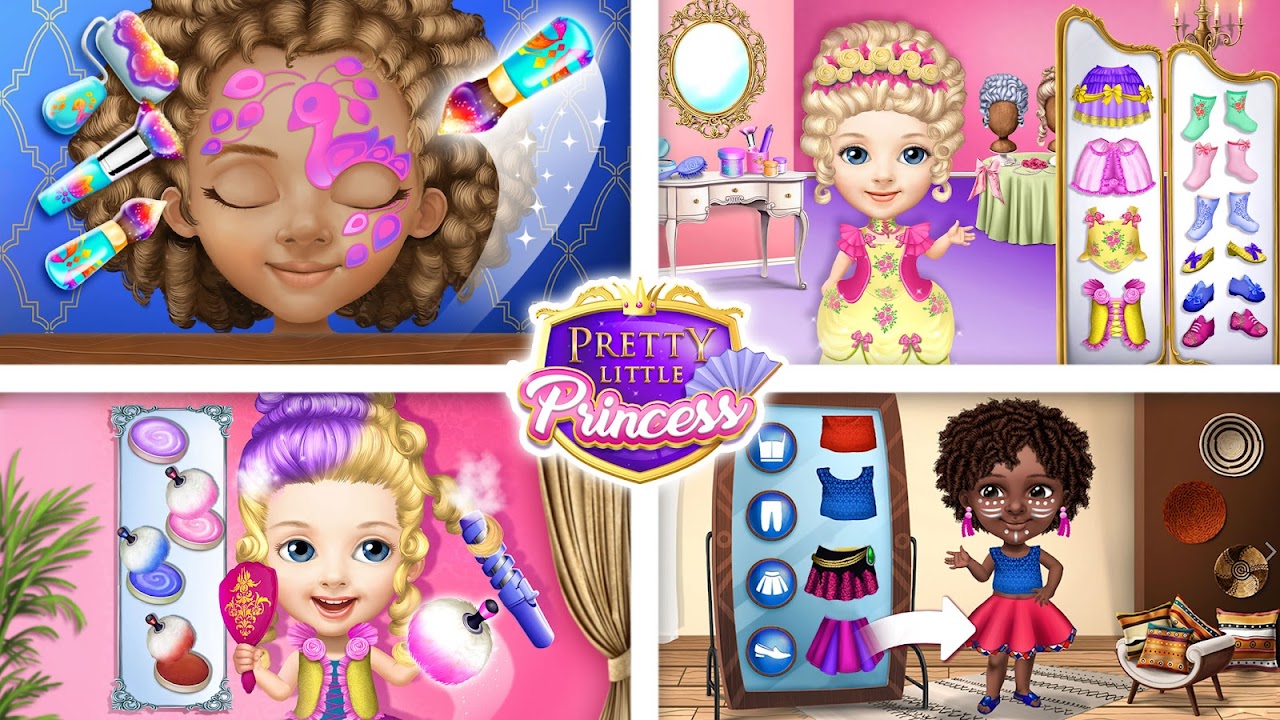 Pretty Little Princess - Dress Up, Hair & Makeup - Загрузить APK для  Android | Aptoide