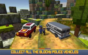 Blocky San Andreas Police 2017 screenshot 1