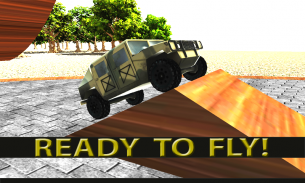 4x4 Off Road Army Jeep Stunts screenshot 2