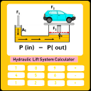 Pascal's Principle Hydraulic Lift SystemCalculator
