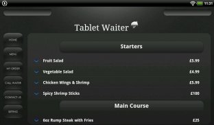 Tablet Waiter screenshot 4