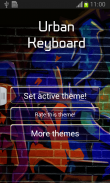 Urban Keyboard screenshot 1