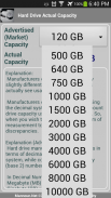 Hard Drive - Actual Capacity screenshot 1