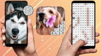 Dogs: Pixel Paint By Number screenshot 4