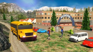 School Bus: Up Hill Driving screenshot 6