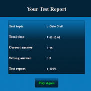 GATE Civil MCQ screenshot 0