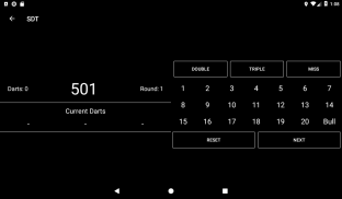 Dart Training - Counter & Scoreboard screenshot 1