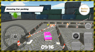 Real Pink Car Parking screenshot 7