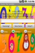 the number Guess screenshot 0