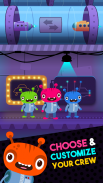 Beam Me Up! Alien chutes and ladders game. screenshot 0