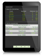 Hyperfocal and DoF (with Ads) screenshot 6