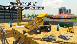 Heavy Excavator Crane Game Construction Sim 2021 screenshot 3