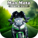 Man Bike Photo Suit Editor