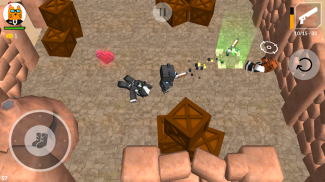 Cats vs Dogs - 3d Sci-Fi Maze Shooter screenshot 4