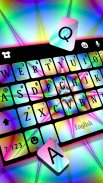 Tie Dye Spiral Keyboard Theme screenshot 1