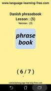 Denmark phrasebook screenshot 5