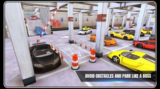 Sports Car Parking 3D & Luxury Car Driving Test screenshot 7