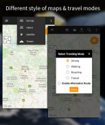 Driving Route Finder™ - Find GPS Location & Routes screenshot 1