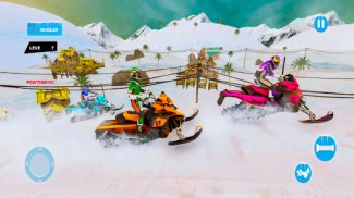 Snow Bike Racing Snocross Game screenshot 4