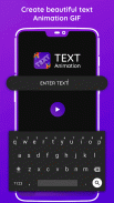 Text Animation GIF Maker screenshot 0