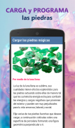 Piedras y atribuciones - Gemas screenshot 1