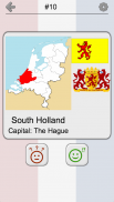 Provinces of the Netherlands - Capitals and Maps screenshot 3