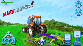 Farm Tractor Harvest Simulator - Farming Game screenshot 3