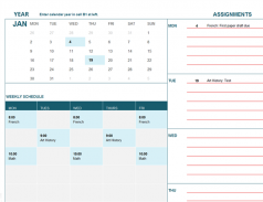 Schedules Templates screenshot 20