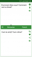 Romanian - French Translator screenshot 1