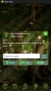 GO SMS Pro Theme hutan screenshot 4