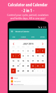 Menstrual & Ovulation Calendar screenshot 1