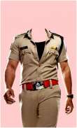 Men Police Uniform Photo Suit screenshot 2