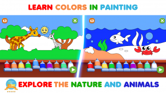 Kinderspiele ab 4: zahlen & farben lernen. Malbuch screenshot 12