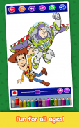 Toy Story coloring cartoon boo screenshot 2