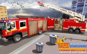 Fire Engine Truck Driving : Emergency Response screenshot 10