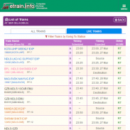 Indian Railways @etrain.info screenshot 20