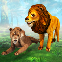 Angry Lion Family Simulator: Animal Adventure Game