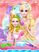 لعبة تلبيس ومكياج الأميرات - Princess Dress up screenshot 7