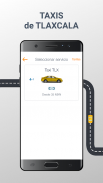 Taxis TLX: taxi in Tlaxcala. Secure taxi Tlaxcala screenshot 1