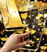 Golden live wallpaper screenshot 6