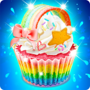 Rainbow Cupcake Maker: DIY Cooking Games 2019