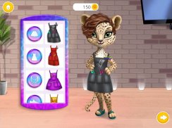 Salón de Belleza de Amy: gatitas cambian su imagen screenshot 7