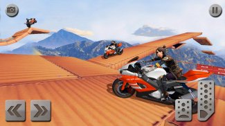 mustahil lereng moto sepeda penunggang Super hero screenshot 5