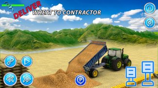 Farm Tractor Harvest Simulator - Farming Game screenshot 1