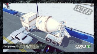 Cement Truck Simulator - Free Real 3D Racing Game screenshot 0