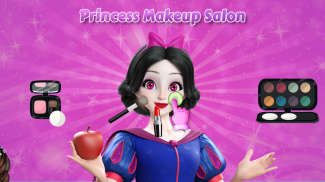 princess game - princess makeup game  & salon game screenshot 1